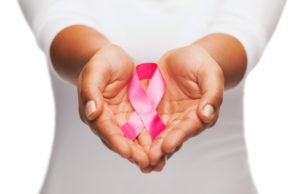 rak piersi - różowa kokarda